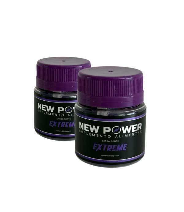 2 Kit para 60 dias de tratamento - 60 Cápsulas New Power Extreme